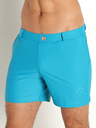 Model in breeze green 2EROS S60 Bondi Shorts