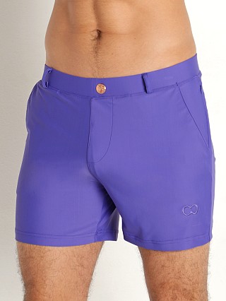 Model in dusted purple 2EROS S60 Bondi Shorts