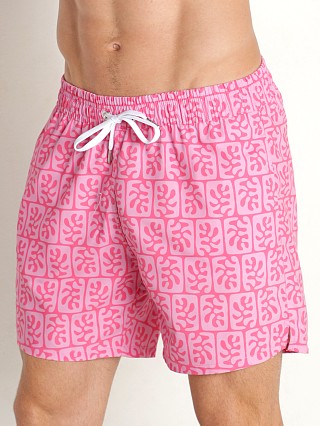 Model in pink Benson Copa Swim Shorts