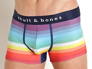 Model in print Skull & Bones Heritage Pride Stripe Trunk