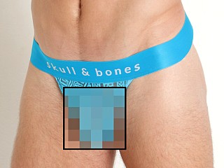 You may also like: Skull & Bones Roman Tile Burnout Thong Blue