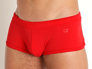 Complete the look: Nasty Pig Core Square Cut Swim Trunk Red