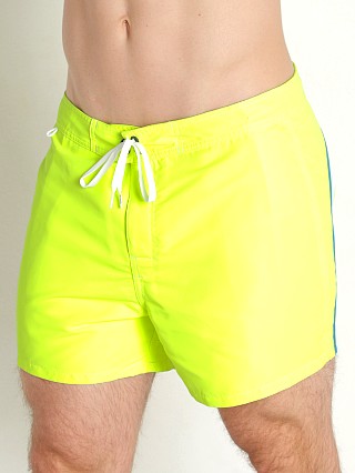 Model in wow #14 Sundek 14" Classic Low-Rise Boardshort