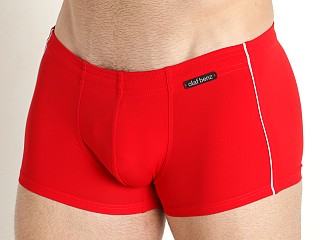 Model in lips red Olaf Benz Blu 1200 Beach Swim Trunk