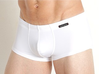 Model in white Olaf Benz Blu 2252 Beach Swim Trunk