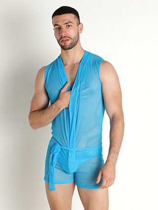 Complete the look: Go Softwear Hard Core Tryst Mesh Judo Bodysuit Turquoise