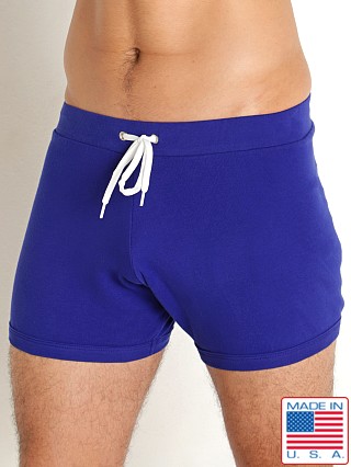 Model in royal Go Softwear Pacific Lounge Short