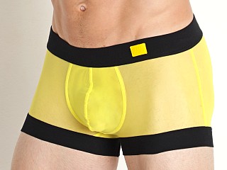 Model in yellow Modus Vivendi Muslin/Mesh Trunk