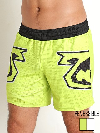 Model in white/black Nasty Pig Revers Reversible Rugby Short