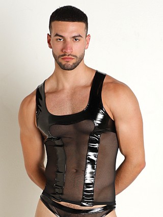 You may also like: Rick Majors Vinyl Mesh Tank Top Black