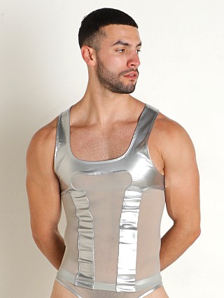 You may also like: Rick Majors Vinyl Mesh Tank Top Silver