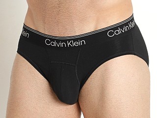 Model in black Calvin Klein Athletic Active Hip Brief