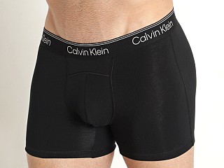 Model in black Calvin Klein Athletic Active Trunk