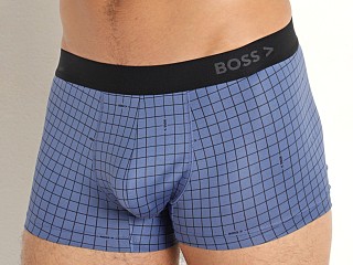 Model in blue Hugo Boss Trunk Performance