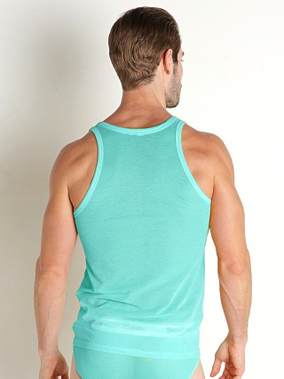 Complete the look: Calvin Klein Pride Mesh Tank Top Aqua Green