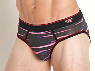 Model in solar pink Diesel Andre Briefs