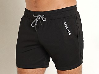 Model in black Breedwell Sup Shorts