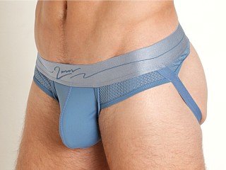 Model in faded denim 2eros Aktiv Boreas Jockstrap