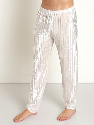 Complete the look: Rick Majors Stripe Velvet Pant White