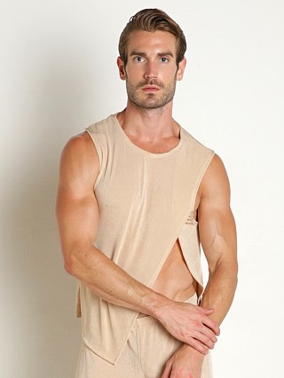 Complete the look: Rick Majors Frosted Slinky Tank Top Sand