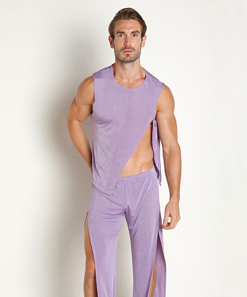 Rick Majors Frosted Slinky Tank Top Lavender