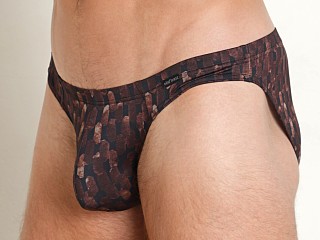 Model in scale brown Olaf Benz Red 2308 German Microfiber Brazil Brief