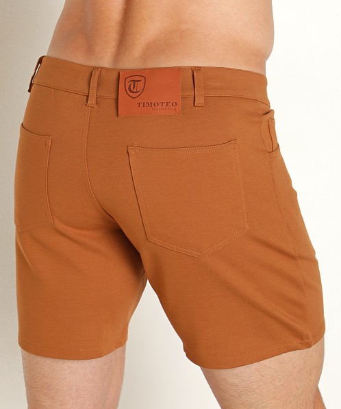 Timoteo Brooklyn Short Rust Orange