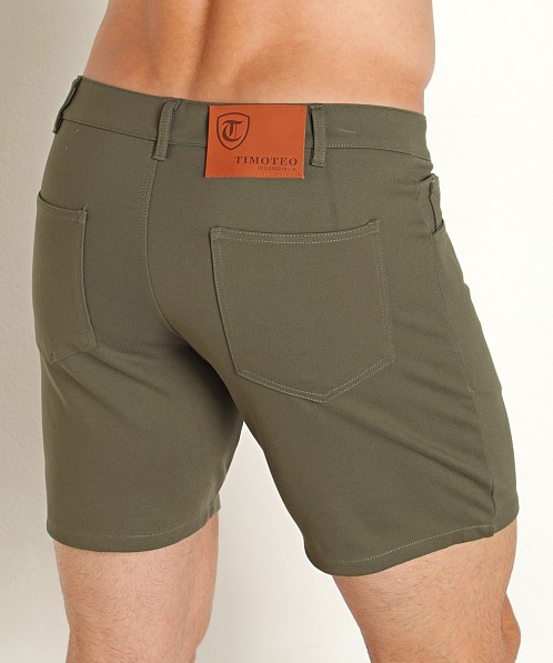 Timoteo Brooklyn Short Olive