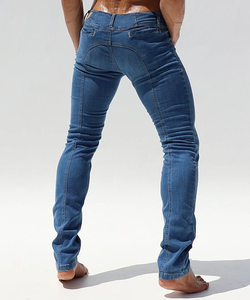 Rufskin Colton Slim Fit Stretch Cotton Jeans Distressed