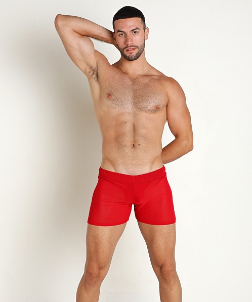 Mckillop Shade Ultra Stretch Mesh Shorts Red