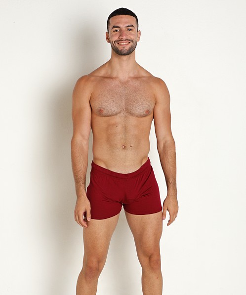 Mckillop Shade Whisper Shorts Maroon