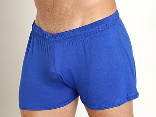 Model in royal Mckillop Shade Whisper Shorts