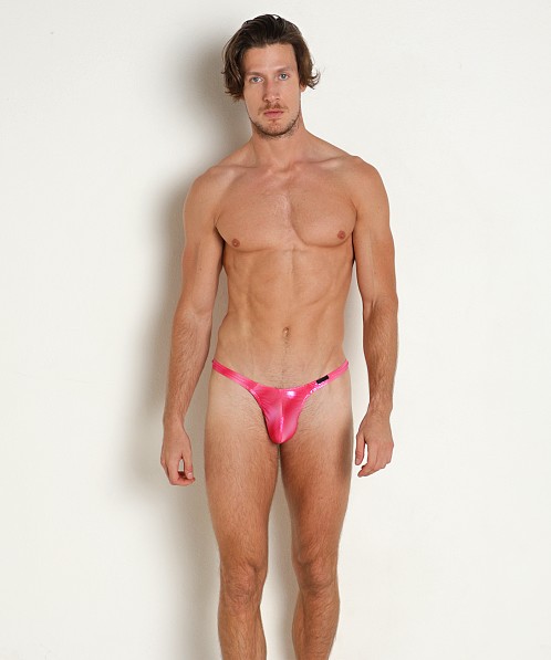 Manstore Beach Club Tower Swim Thong Pink