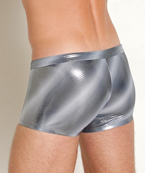 Manstore Beach Club Micro Swim Trunk Silver