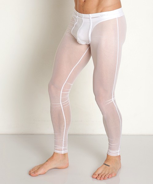 BCNU Nxt To Naked Sheer Mesh Leggings White