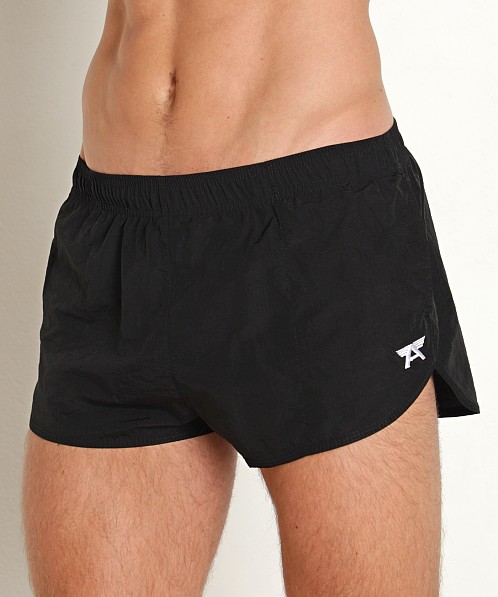 LASC Quick-Dry Cabana Swim Shorts Black