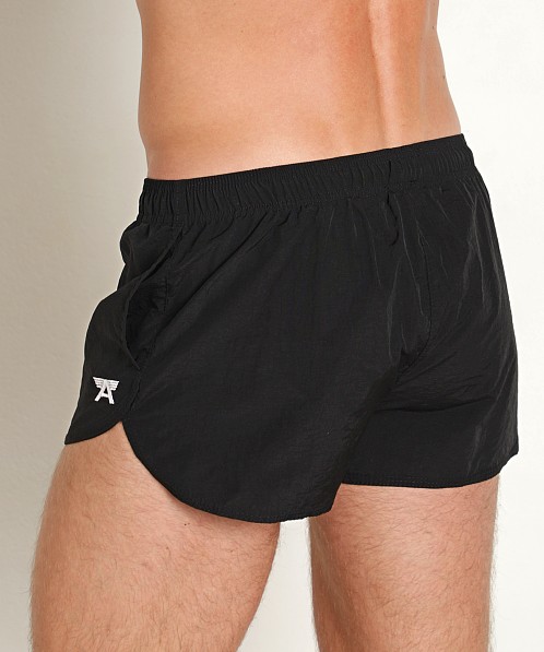 LASC Quick-Dry Cabana Swim Shorts Black