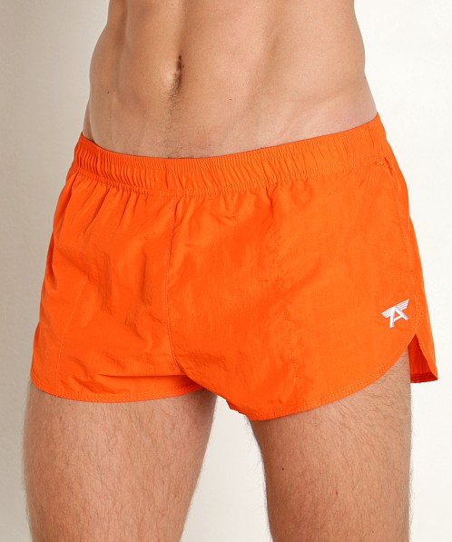 LASC Quick-Dry Cabana Swim Shorts Orange