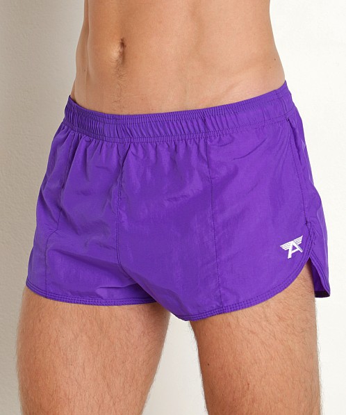 LASC Quick-Dry Cabana Swim Shorts Purple