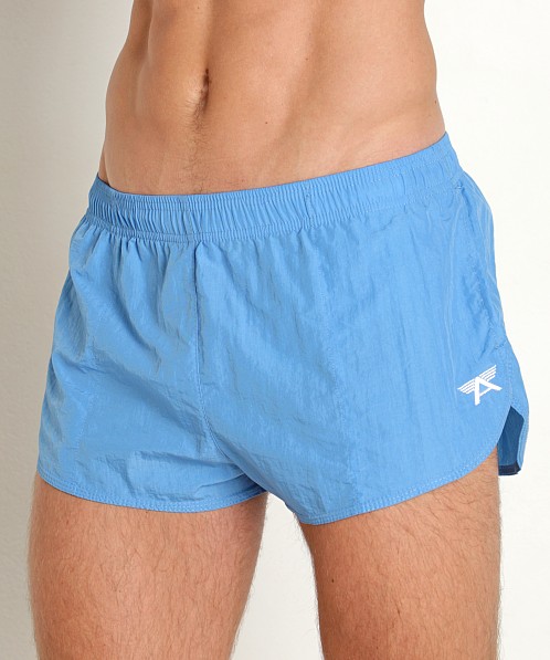 LASC Quick-Dry Cabana Swim Shorts Sky Blue