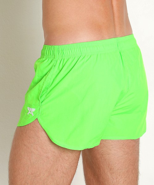 LASC Quick-Dry Cabana Swim Shorts Lime