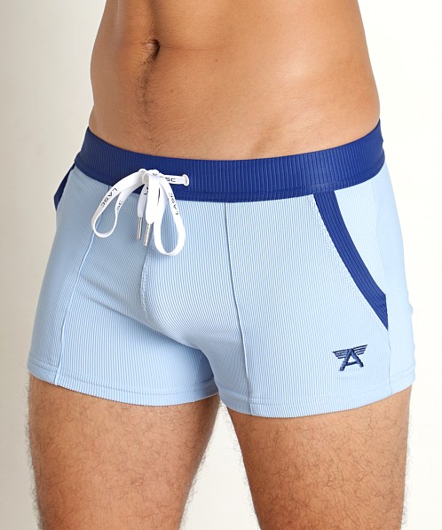 LASC FlexRib Swim Trunk Sky