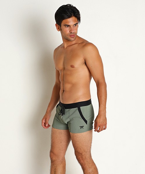 LASC FlexRib Swim Trunk Sage