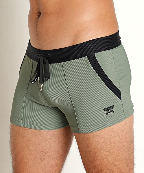 LASC FlexRib Swim Trunk Sage