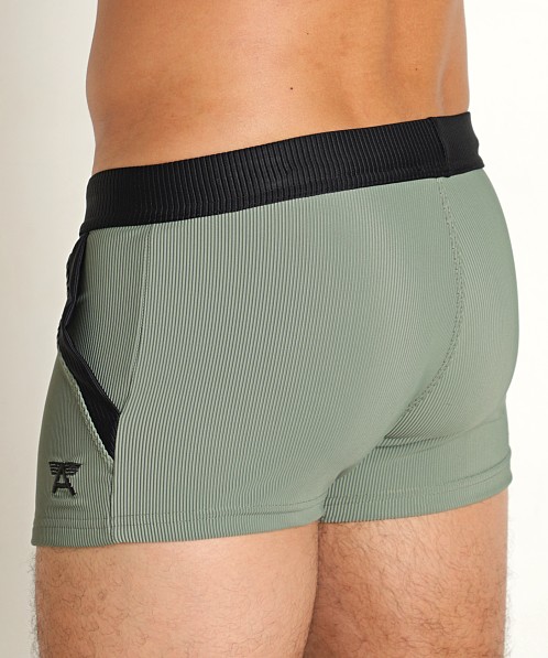 LASC FlexRib Swim Trunk Sage